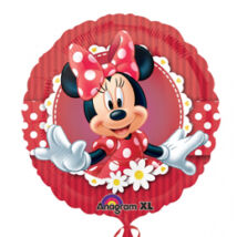 18 inch-es Pöttyös Minnie Egér Fólia Luf