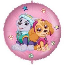 18 inch-es Mancs Őrjárat - Paw Patrol Skye &amp; Everest Fólia Lufi