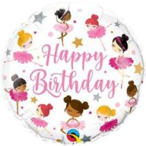 18 inch-es Birthday ballerinas