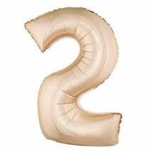 40 inch-es Number 2 Számos Super Shape Fólia Lufi