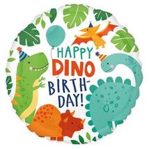  18 inch-es Dínók - Dino-Mite Szülinapi Fólia Lufi