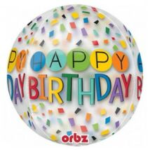 Happy birthday rainbow ultra shape orbz 