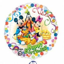 17 inch-es Mikiegér és Barátai - Mickey &amp; Friends Party Fólia Lufi