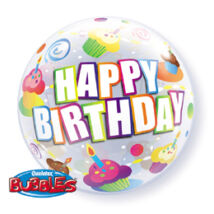 22 inch-es colorful cupcakes sznapi bubb