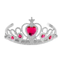 ezüst tiara