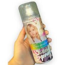 Hajspray színes glitteres