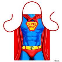 Teli mintás kötény 50 cm x 70 cm - Super Dad – Szexi Kötény Férfiaknak