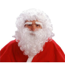 Mikulás paróka szakállal+szemöldök