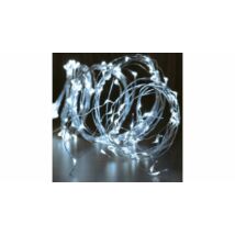 Micro LED-es fényfüzér-köteg, 10 füzér / 20 LED, hidegfehér, kültéri kivitel