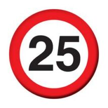 25-ös Sebességkorlátozó Szülinapi Számos
