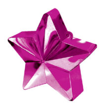 Magenta Rózsaszín Csillag Léggömbsúly - 170 gramm