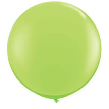 3 feet-es Lime Green (Fashion) Kerek Latex Lufi 