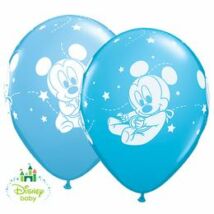 11 inch-es Baby Mickey Stars Pale Blue &amp; Robin's Egg Blue Lufi