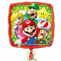 17 inch-es Super Mario és barátai fólia lufi