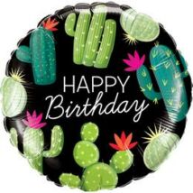 18 inch-es birthday cactuses fólia lufi