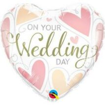 18 inch-es on your wedding day hearts