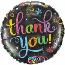 18 inch-es Thank you chalkboard fólia
