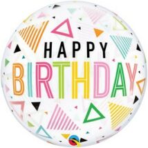 22 inch-es happy Birthday triangles