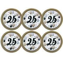 25-ös elegáns léggömbös tányér
