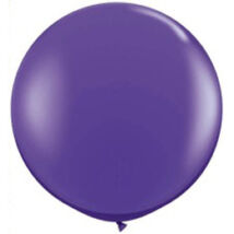 3 feet-es Purple Violet (Fashion) Kerek Latex Lufi