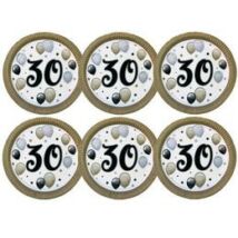 30-as elegáns léggömbös tányér