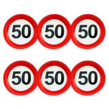 50-es számos sebességkorlátozó tányér