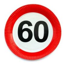60-as számos sebességkorlátozó tányér