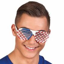 Amerikai rácsos szemüveg