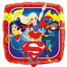 18 inch-es DC Super Hero Girls -Szuperhősnők Fólia Lufi