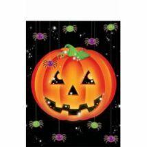 Perfect Pumpkin Parti Asztalterítő Halloweenre - 137cm x 259 cm
