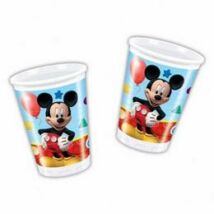 Mikiegér Playful Mickey Parti Pohár - 200 ml, 8 db-os