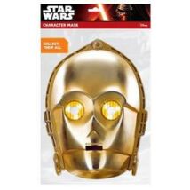 Star Wars - C-3PO Karton Maszk