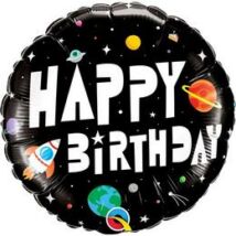 18 inch-es Birthday Astronaut fólialufi