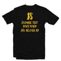 18 évembe telt...számos póló XL
