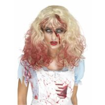 Zombie véres szőke paróka