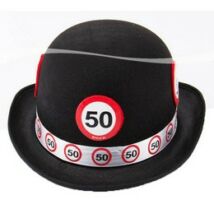 50-es fekete sebességkorlátozó kalap