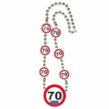 70-es sebességkorlátozó parti nyaklánc