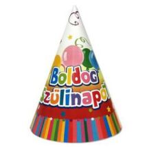 Boldog szülinapot színes parti csákó