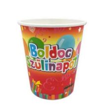 Boldog szülinapot pohár6 db/cs