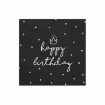 FEKETE SZALVÉTA SZÜLETÉSNAPRA HAPPY BITRHDAY FELIRATTAL