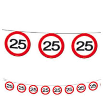 25-ös sebességkorlátozó parti füzér