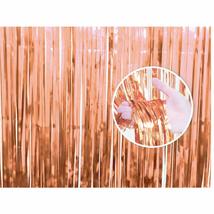 Party függöny, rose-gold, 90 X 240 cm