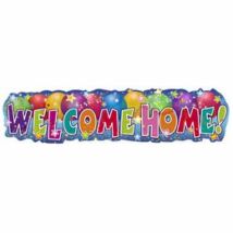 Welcome home banner 90*22 cm
