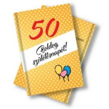 Születésnapi könyv 50. születésnapra idézetekkel, fotókkal