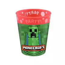 Minecraft műanyag pohár, 250ml