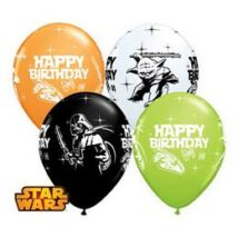 11 inch-es Star Wars Birthday Spec. Asst. Szülinapi Léggömb