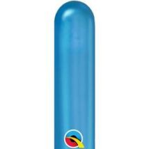 260q chrome blue modellező lufi