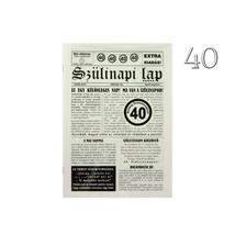 40-Es Számos Születésnapi Újság