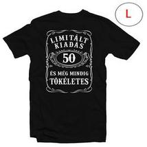 50-es Limitált Kiadás Számos Szülinapi Póló, L-es