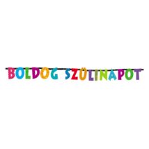 Boldog szülinapot betűfüzér 2,3 m